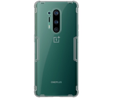Nillkin Nature TPU Case voor OnePlus 8 Pro - Grijs Grijs