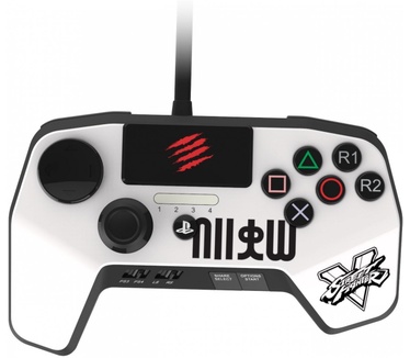 MadCatz Street Fighter V FightPad Pro (Ryu) Wit