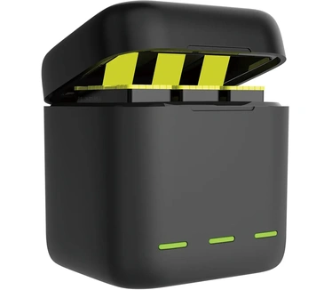 Telesin Oplaadbox met 3 batterijen voor GoPro 9/ 10 / 11 / 12