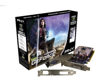 PNY GeForce 8 8400GS PCI-E 256MB Low Profile