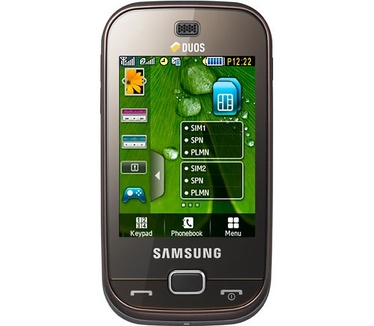 Samsung B5722 DualSim Dark Brown