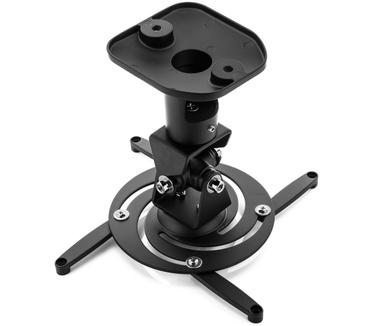 Techly Universal Ceiling Bracket for Projector, Black ICA-PM 100BK