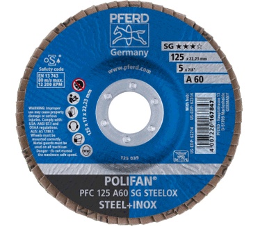 PFERD PFC 125 A 60 SG STEELOX