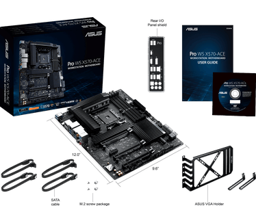 Asus MBWS AMD 2066 WS X570-ACE PRO ATX, 8xD4 2666, USB3.1, SATA3 (90MB11M0-M0EAY0)