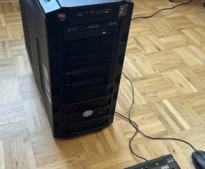 PC met 6 core AMD FX 6300, RX470 GPU, 32GB RAM, 512GB SSD 