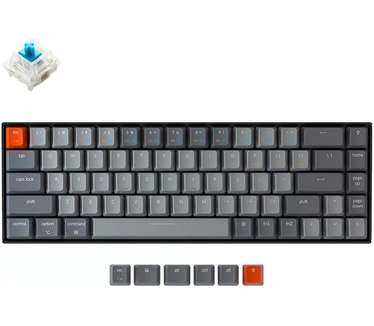 Keychron K6-O2 BT US White Led BLUE