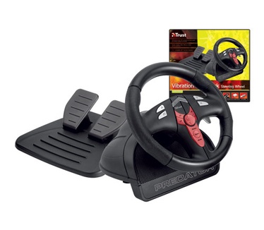 Trust GM-3400 Vibration Feedback Steering Wheel