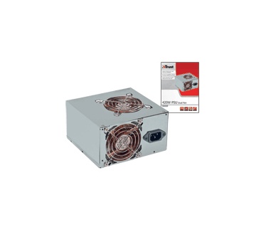 Trust 420W PSU Dual Fan