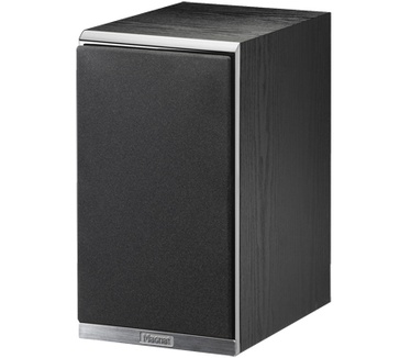 Magnat Shadow 203 zwart paar boekenplank speaker, 2-weg bas reflex configratie (Zwart)