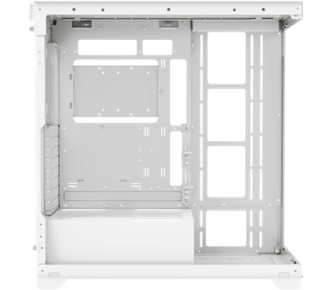 Xilence Xilent Gleam | X818.W.ARGB, White, XG271, ATX tempered glass aquarium style case, 4 x 140 mm ARGB fan included, PWM/ARGB controller
