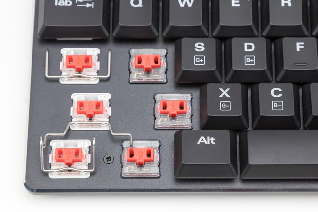 Sharkoon PureWriter switches
