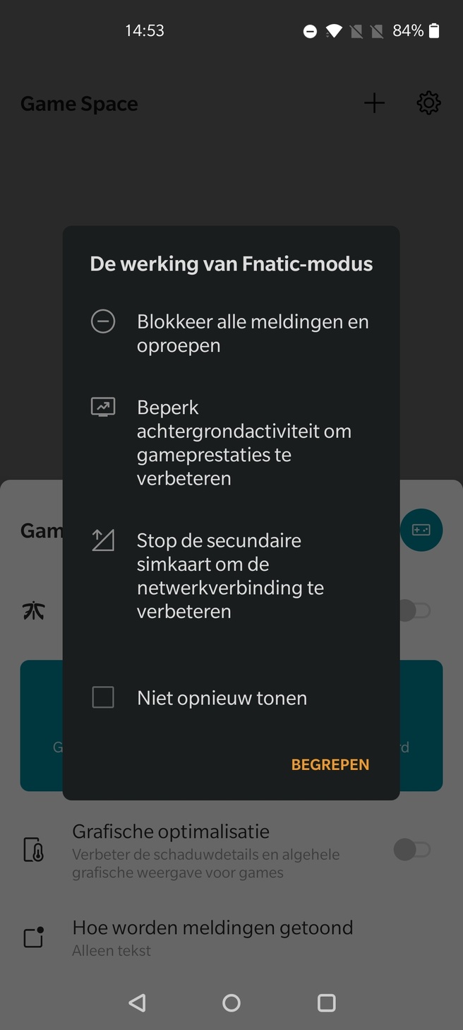 Screenshots OnePlus Nord