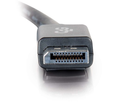 CablesToGo 2m DisplayPort mannelijk naar Single Link DVI-D mannelijk adapterkabel - Zwart
