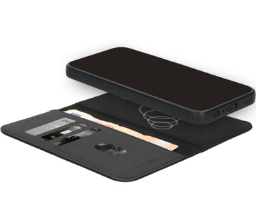 Mobiparts Leather 2 in 1 Wallet Case Samsung Galaxy S26 Black (MagSafe Compatible)