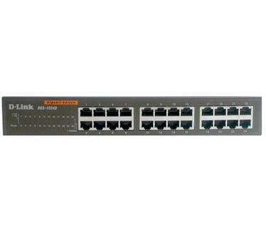 D-Link 24-poorts koper Gigabit switches