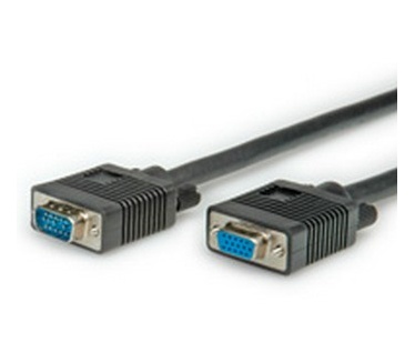 Roline HQ VGA kabel HD15 M/F 20,0m