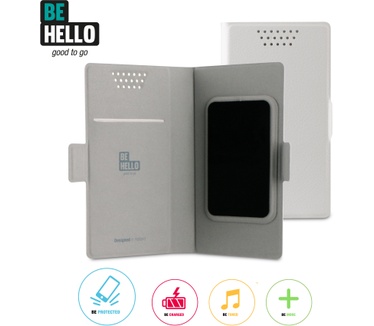BeHello Universal Book Case Sticky Magnet Size L White