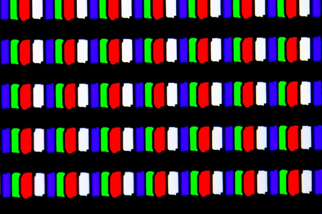 Verschillende soorten subpixel-rangschikkingen