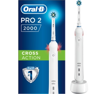 Oral-B Pro 2 2000 Elektrische Tandenborstel Powered By Braun