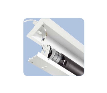 Da-Lite Descender Rf Electrol Surface, Matte White