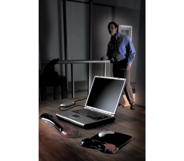 Kensington Duo Gel Polssteun Rood/Zwart