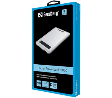 Sandberg Pocket Powerbank 5000