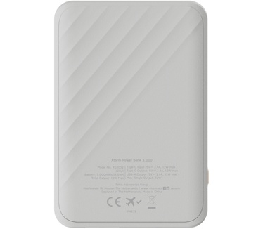Xtorm 12W Go2 Powerbank 5.000 - Ash White