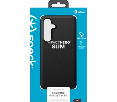 Speck Impact Hero Slim Samsung Galaxy S24 FE Black