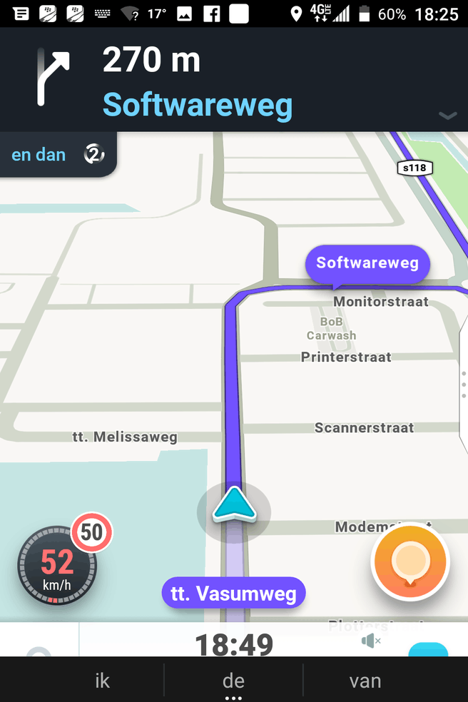 Foutje Waze