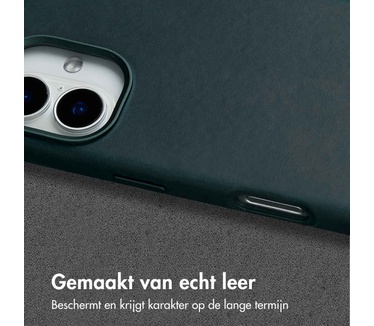 Accezz Vintage Leather Magsafe Backcover