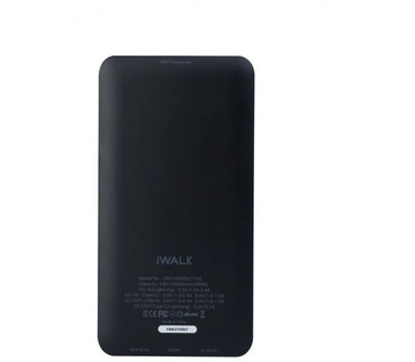 iWalk Trio 2 10000mAh Powerbank Zwart
