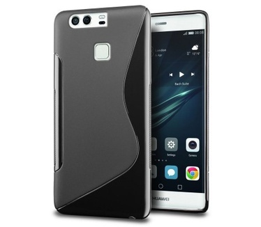 qMust Huawei P9 Plus S-Style TPU case - Black