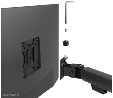 Neomounts Neomounts DS60-600BL2-2 Quadruple monitorarm voor vier schermen 10-32"