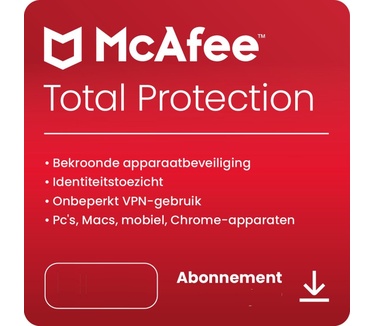 McAfee Total Protection, 1 apparaat, 1 jaar