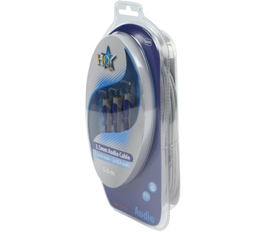 HQ Products 3.5mm/2x RCA, 5m