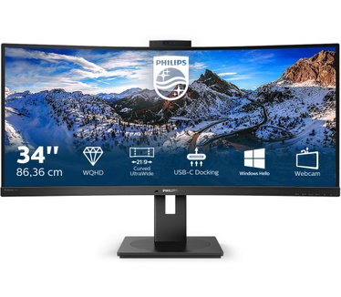 Philips Brilliance 346P1CRH/00 Zwart