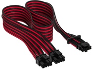 Corsair Premium Individually Sleeved 12+4pin PCIe Gen 5 12VHPWR 600W cable, Type 4 Rood, Zwart review door CriticalHit_NL