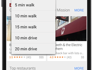 Google Maps Explore
