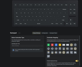 Wootility-screenshots: gamepad