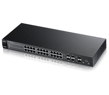 ZyXEL XGS1910-24 - Switch - Beheerd - 24 x 10/100/1000 + 2/4 x 10Gigabit SFP+
