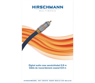 Hirschmann Digital Audio Coaxkabel, 0.9m