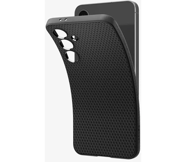 Spigen Liquid Air TPU Back Cover Zwart Samsung Galaxy S24 FE