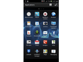Screenshot Sony Xperia P op Android 4.0 ICS