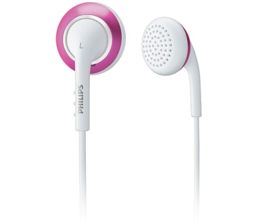 Philips SHE2648 (Roze, Wit)