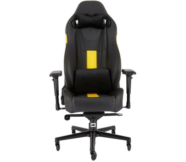 Corsair T2 Road Warrior Gaming Chair (Zwart/Geel)