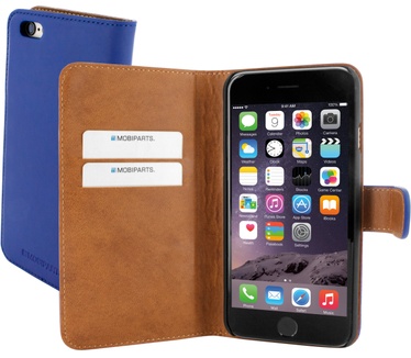 Mobiparts Premium Wallet Case Apple iPhone 6, iPhone 6S Blue