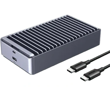 Ugreen 40Gbbps M2 SSD Enclosure USB4 + Thunderbolt 4 Zilver