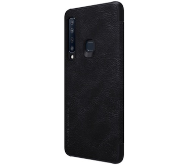 Nillkin Qin PU Leather Book Case - Samsung Galaxy A9 (2018) - Zwart  Zwart