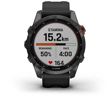 Garmin fēnix 7S Solar Grijs (Zwart)