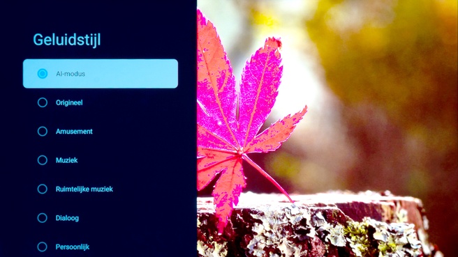 Geluidsstijlen OLED910 OLED950